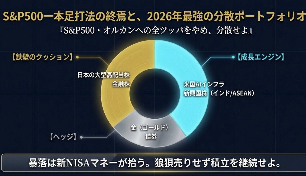 2026年最強の分散ポートフォリオ